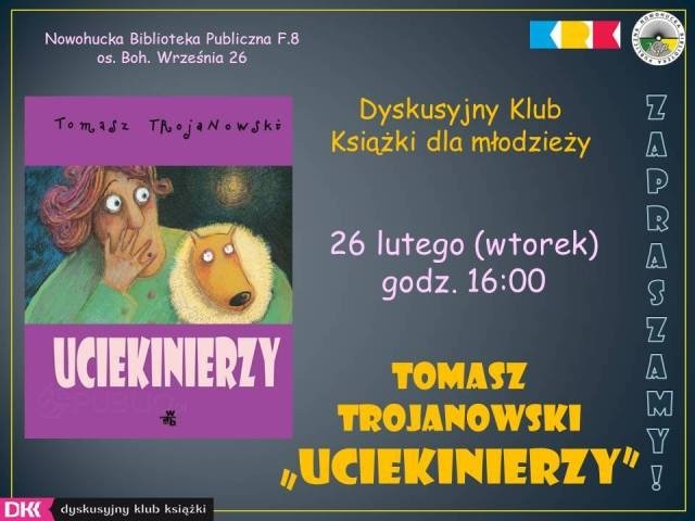 Tu czytamy – Dyskusyjny Klub Książki dla Młodzieży