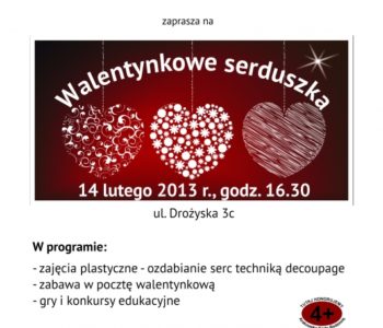 Walentynkowe serduszka