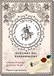 Warsztaty rodzinne – Zapusty