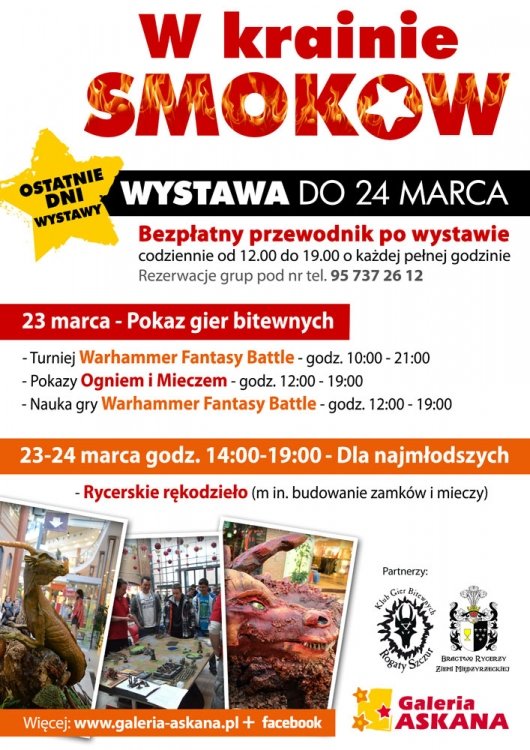 Wystawa smoków w Gorzowie Wielkopolskim