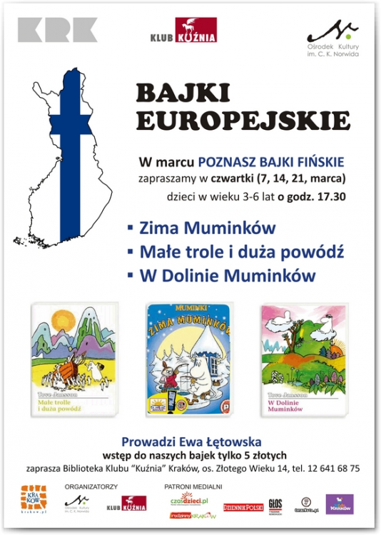 Bajki europejskie – W Dolinie Muminków