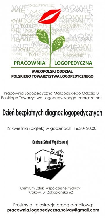 Dzień bezpłatnych diagnoz logopedycznych