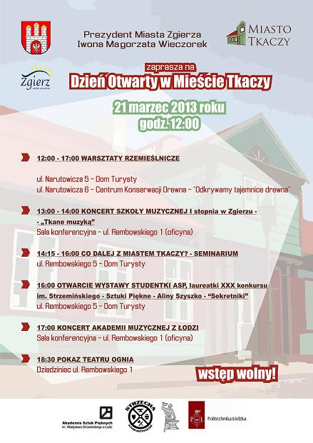 Dzień otwarty w Mieście Tkaczy – Zgierz