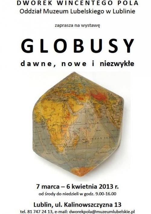 Globusy dawne, nowe i niezwykłe – Lublin