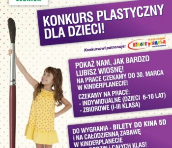 Kocham wiosnę – konkurs dla dzieci w FERIO Legnica!