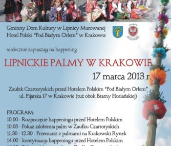 Lipnickie palmy w Krakowie