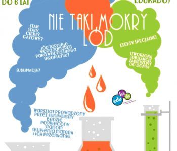 Nie taki mokry lód – warsztat naukowy dla najmłodszych