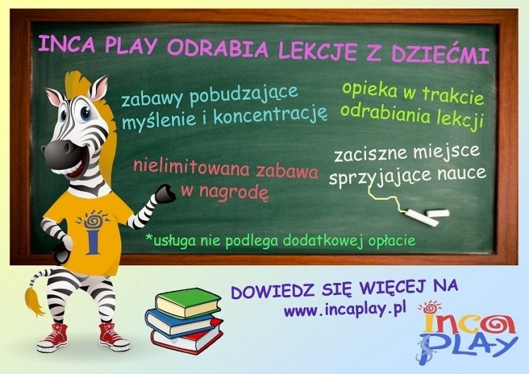 Odrabianie lekcji z Inca Play