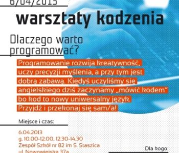 Warsztate kodzenia