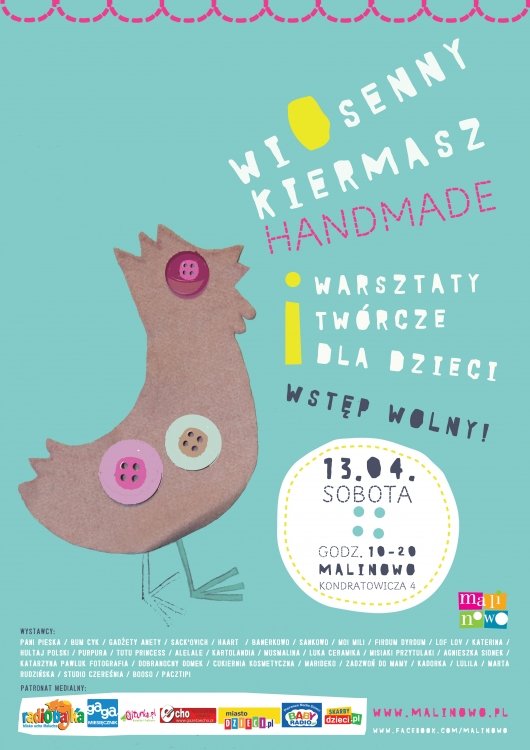 Wiosenny Kiermasz produktów Handmade