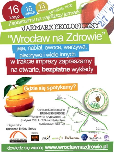 Wrocław na zdrowie, jarmark ekologiczny