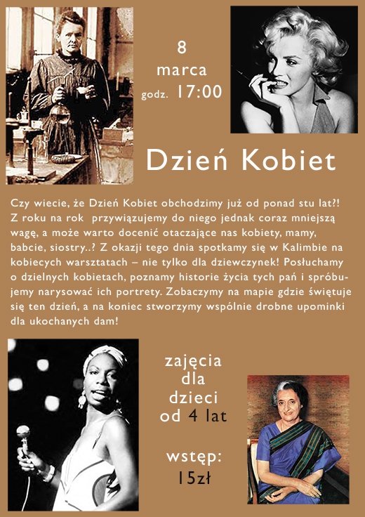 atrakcje Dzień Kobiet