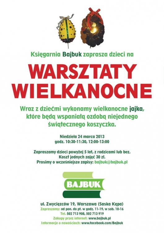 warsztaty dla dzieci