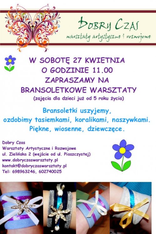 Bransoletkowe warsztaty dla dzieci