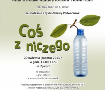 Coś z niczego