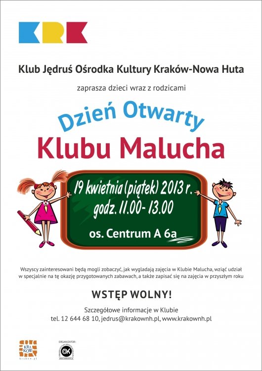 Dzień otwarty Klubu Malucha