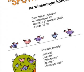 Koncert w Widzewskim Domu Kultury Ariadna