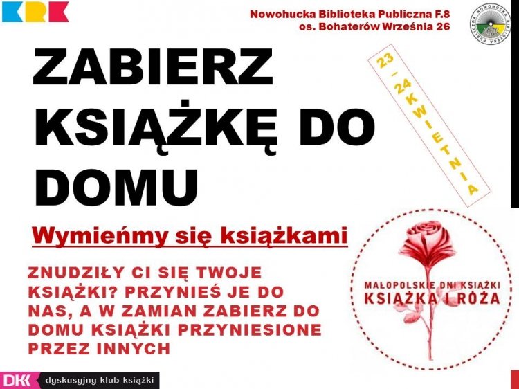 Książka i Róża w NhBP