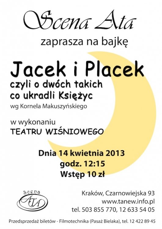 Niedziela Bajkowa – Jacek i Placek