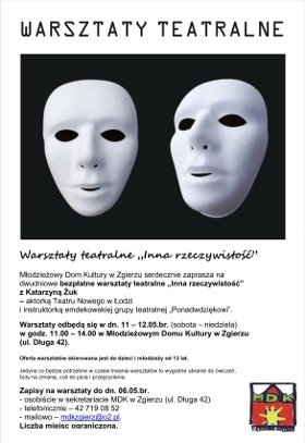 Warsztaty teatralne – Inna rzeczywistość