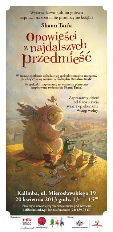 spektakl teatralno-muzyczny oraz warsztaty plastyczne