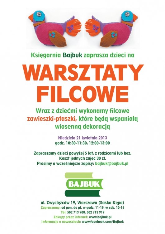 warsztaty dla dzieci