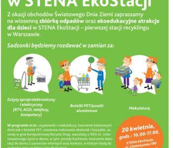 Świętuj z nami Dzień Ziemi w STENA EkoStacji