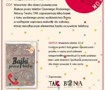 Bona mówi dzieciom TAK! – Bajki przez telefon