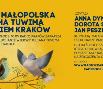 Cała Małopolska słucha Tuwima! Wielka akcja Radia Kraków