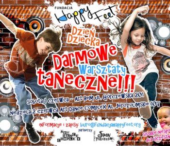 Darmowe warsztaty taneczne dla dzieci i młodzieży z okazji Dnia Dziecka!
