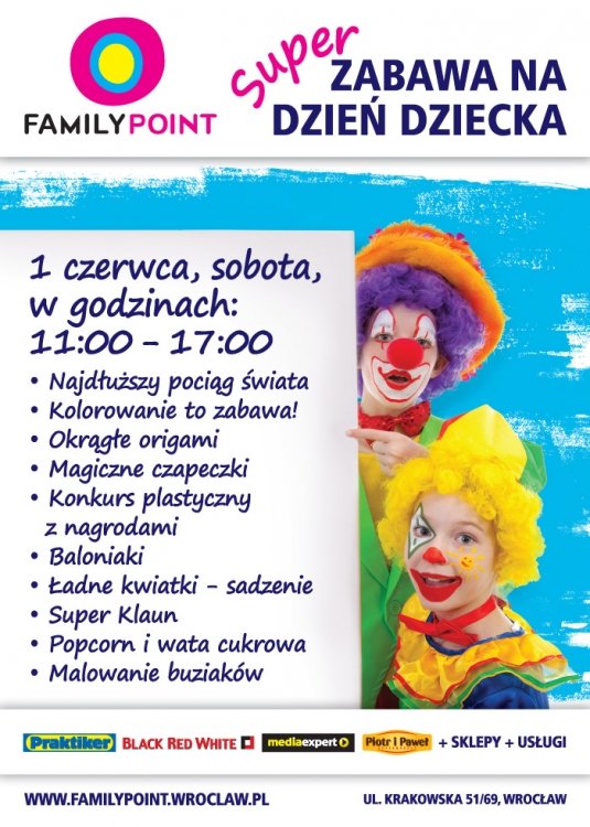 Dzień Dziecka w Family Point we Wrocławiu