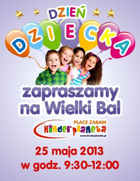 Dzień Dziecka w Kinderplanecie