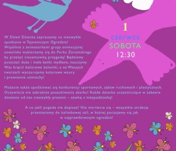 Dzień Dziecka w Tajemniczym Ogrodzie