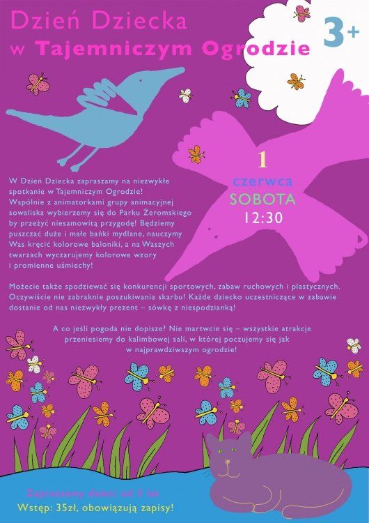 Dzień Dziecka w Tajemniczym Ogrodzie