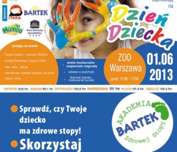 Dzień Dziecka w ZOO i bezpłatne badanie stóp dzieci