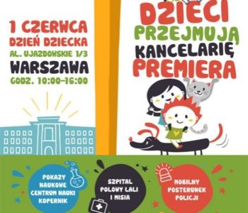 Dzień Dziecka w ogrodach Kancelarii Premiera