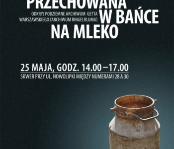 Historia przechowywana w bańce na mleko