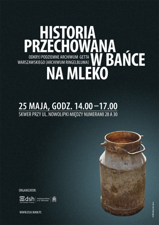 Historia przechowywana w bańce na mleko