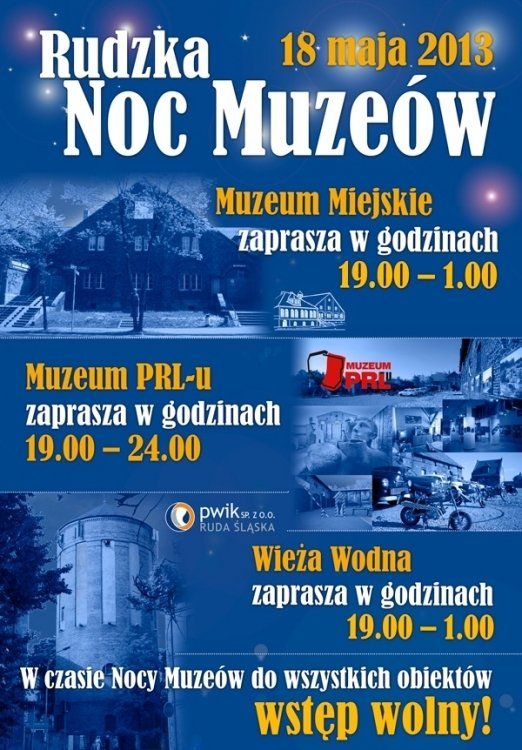 Noc Muzeów 2013. Nocna mobilizacja cywilów, Ruda Śląska