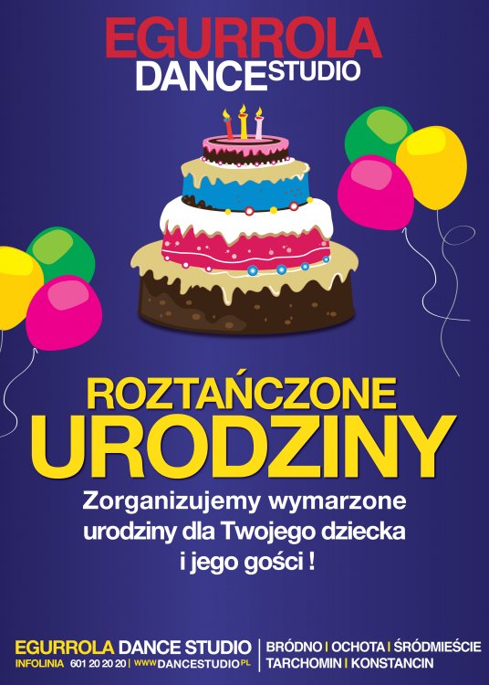 Roztańczone urodziny w Egurrola Dance Studio