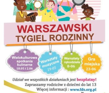 Tygiel Codzienny, czyli wielokulturowe gotowanie dla małych i dużych.