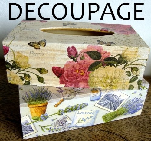 Warsztaty decoupage – ozdabiamy drewniane chusteczniki