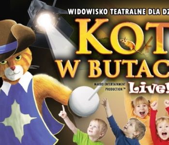 Widowisko teatralne Kot w Butach Live