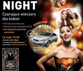 Wielki Gatsby 3D w majowej odsłonie Ladies Night!