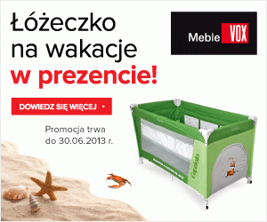 Zakupy z kolekcji Baby VOX i łóżeczko w prezencie