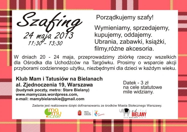 szafing dzieciecy na Bielanach