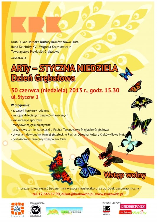 Arty-styczna niedziela – Dzień Grębałowa