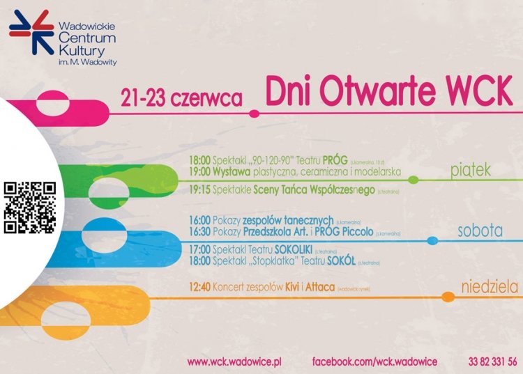 Dni Otwarte w Wadowickim Centrum Kultury!