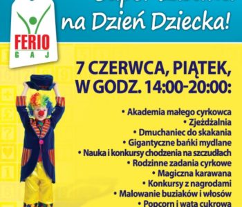 Dzień Dziecka w  FERIO GAJ we Wrocławiu!