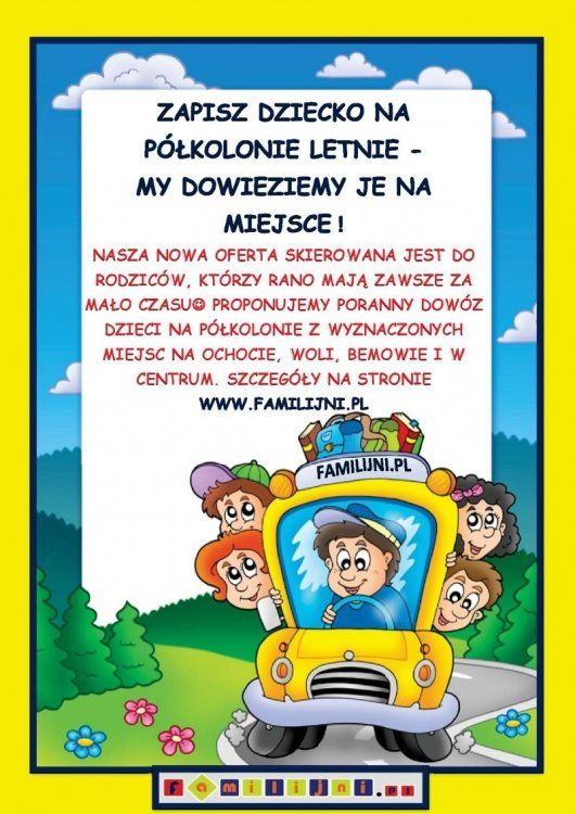 Famiholiday – półkolonie letnie